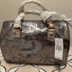 Michael Kors Metallic Hobo Bag